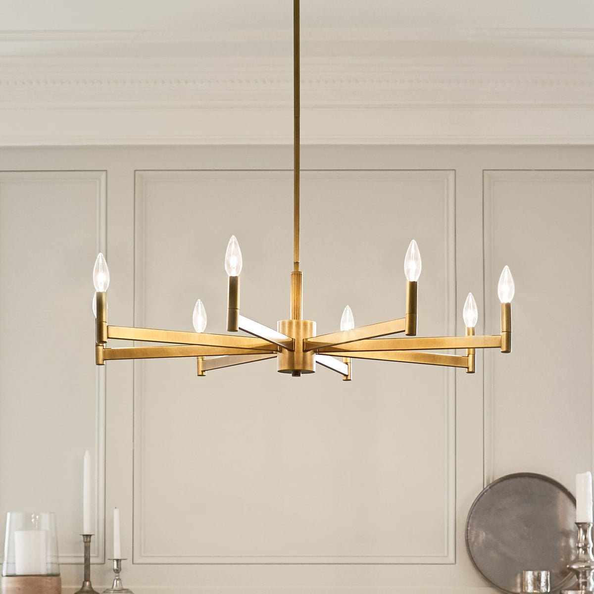 Kichler Erzo 8-Light Modern/Contemporary Chandelier