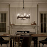Kichler Taulbee 6-Light Gray Traditional Chandelier