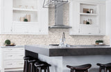 Satori Mystery 12-in x 12-in Polished Natural Stone Look Hexagon Mosaic Floor and Wall Tile (0.96-sq. ft/ Piece)