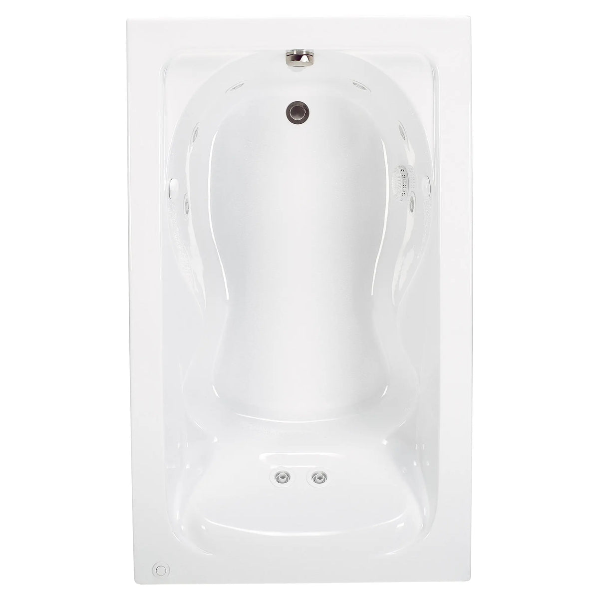 Cadet EverClean 72 in. x 42 in. Whirlpool Tub in White