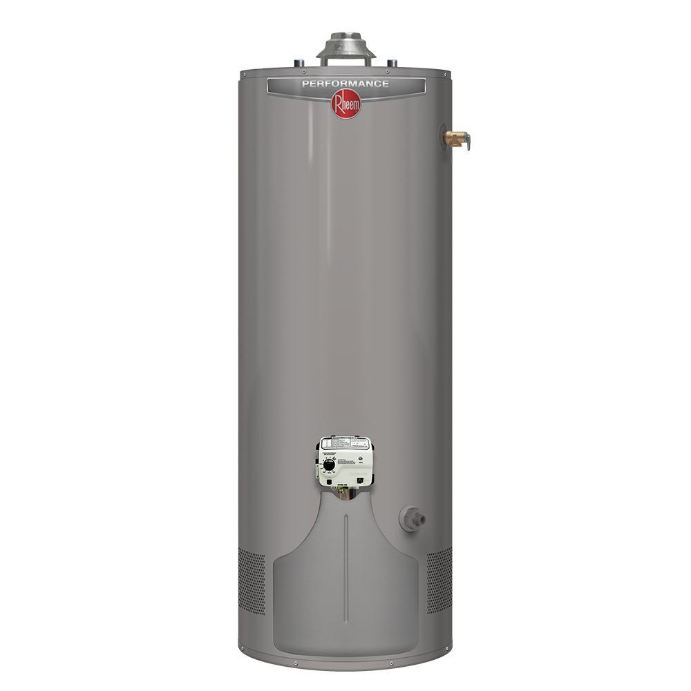 Performance 50 Gal. Short 6-Year 40,000 BTU Ultra Low NOx (ULN) Natural Gas Tank Water Heater - Super Arbor