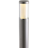 Progress Lighting LED Landscape 1.5-Watt Brushed Nickel Low Voltage LED Path Light, 24-in Bollard (2700K)