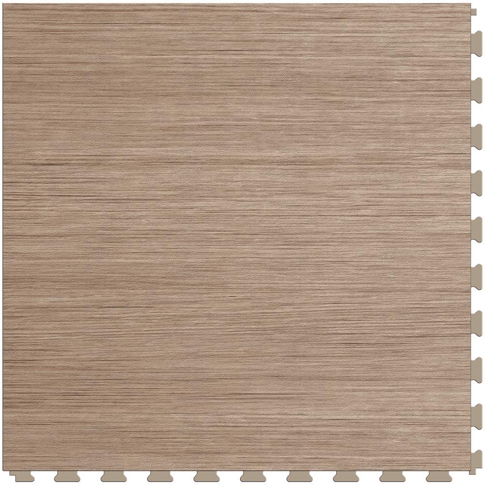Perfection Floor Tile Classic Wood Brown Vinyl Tile Sample, 20 in. x 20 in., 5 mm, 20‑mil Wear Layer