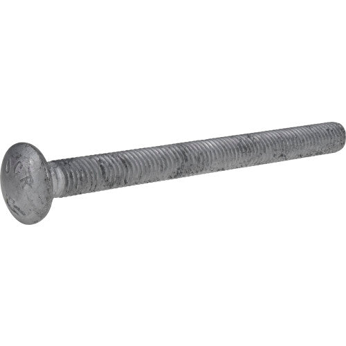 Hillman 1/2 in x 6 in Hot-Dipped Galvanized Steel Carriage Bolts, 25-Pack