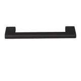 Vail 4 in. Center-to-Center Matte Black Drawer Pull - Super Arbor