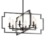Kichler Downtown Deco 6-Light Chrome Transitional Chandelier