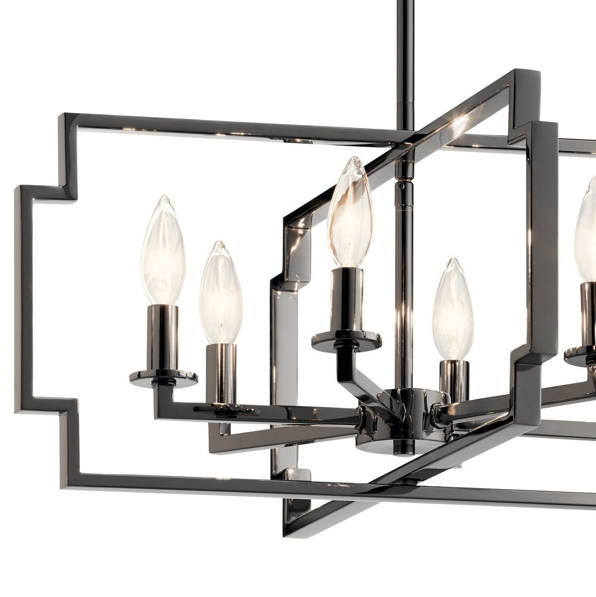 Kichler Downtown Deco 6-Light Chrome Transitional Chandelier