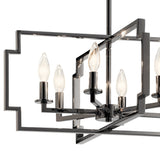 Kichler Downtown Deco 6-Light Chrome Transitional Chandelier