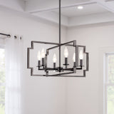 Kichler Downtown Deco 6-Light Chrome Transitional Chandelier