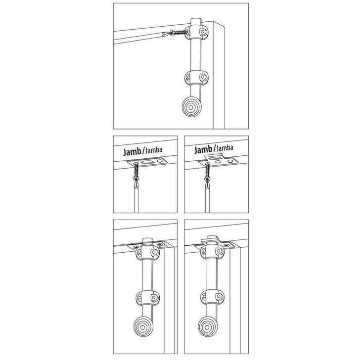 6 in. Oil-Rubbed Bronze Decorative Surface Bolt