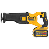 FLEXVOLT 60-Volt MAX Li-Ion Cordless Brushless Reciprocating Saw Kit with 20-Volt 4-1/2 in. to 5 in. Grinder (Tool Only)