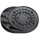 Eurotec 1-1/8-in Black Plastic Post Base Support (10-Pack)