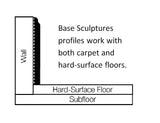 Flexco Blue Shadow 4.5-in x 96-in Vinyl Wall Base