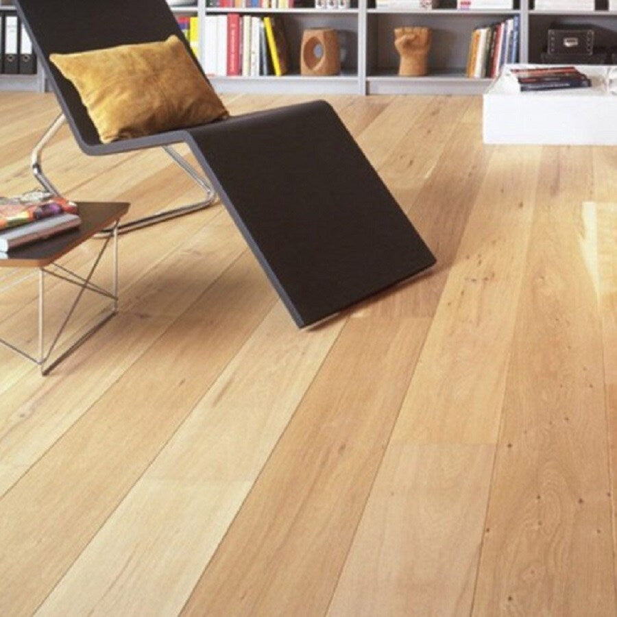 Flooors by LTL Oak Tan hardwood flooring — installed room view