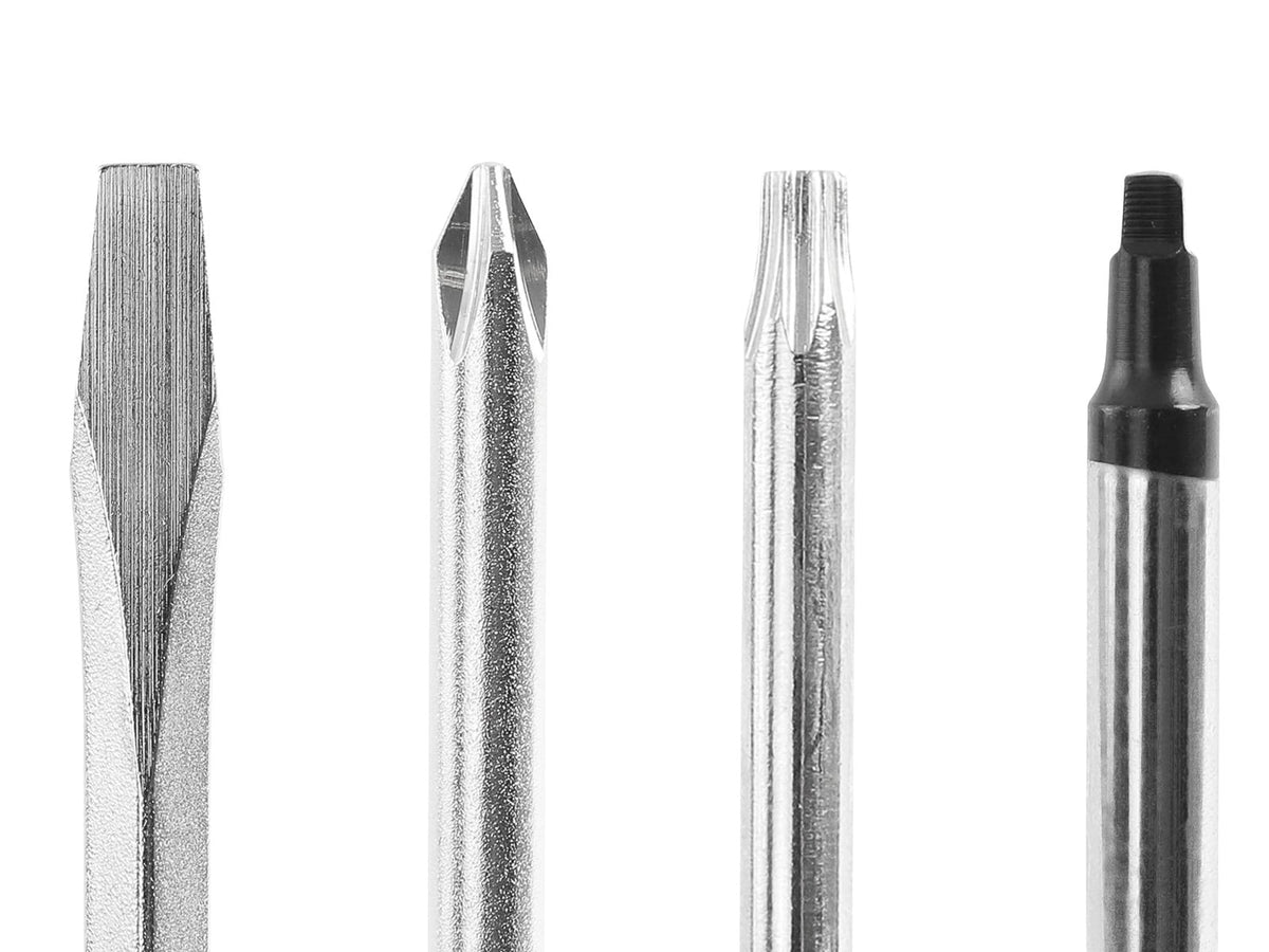 Kobalt 20-Piece Acetate Handle Screwdriver Set, Nickel-Plated Hardened Steel