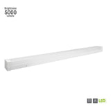 4 ft. 64-Watt Equivalent Integrated LED White Strip Light 4000K