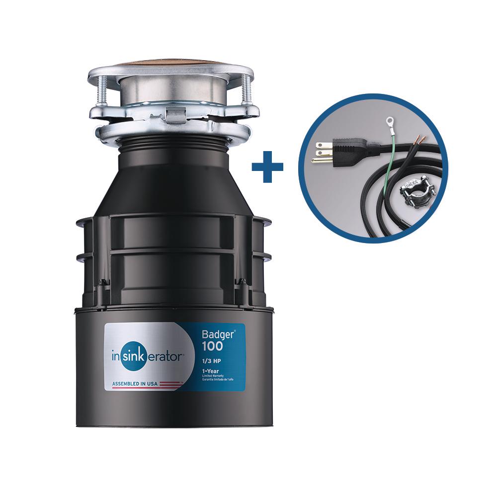 InSinkErator Badger 900 3/4 HP Continuous Feed Garbage Disposal (3-Pack) - Super Arbor