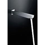 Byne 1-Handle 1-Spray Tub and Shower Faucet with Sprayer Wand in Polished Chrome (Valve Included) - Super Arbor