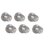 Defiant Brandywine Stainless Steel Passage Hall and Closet Door Knob Contractor Pack (6-Piece)
