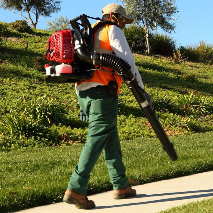 Shindaiwa 210 MPH 695 CFM  79.2 cc Gas 2-Stroke Engine Backpack Leaf Blower with Hip Throttle