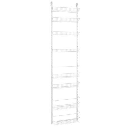 ClosetMaid 18-in W x 77-in H 8-Tier Door/Wall Mount Metal Door Organizer