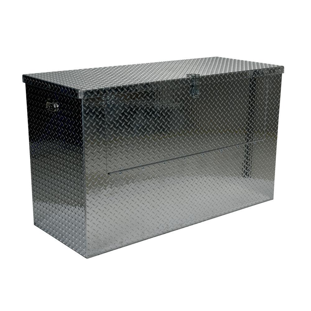 36 in. x 48 in. Aluminum Portable Fold Down Tool Box - Super Arbor