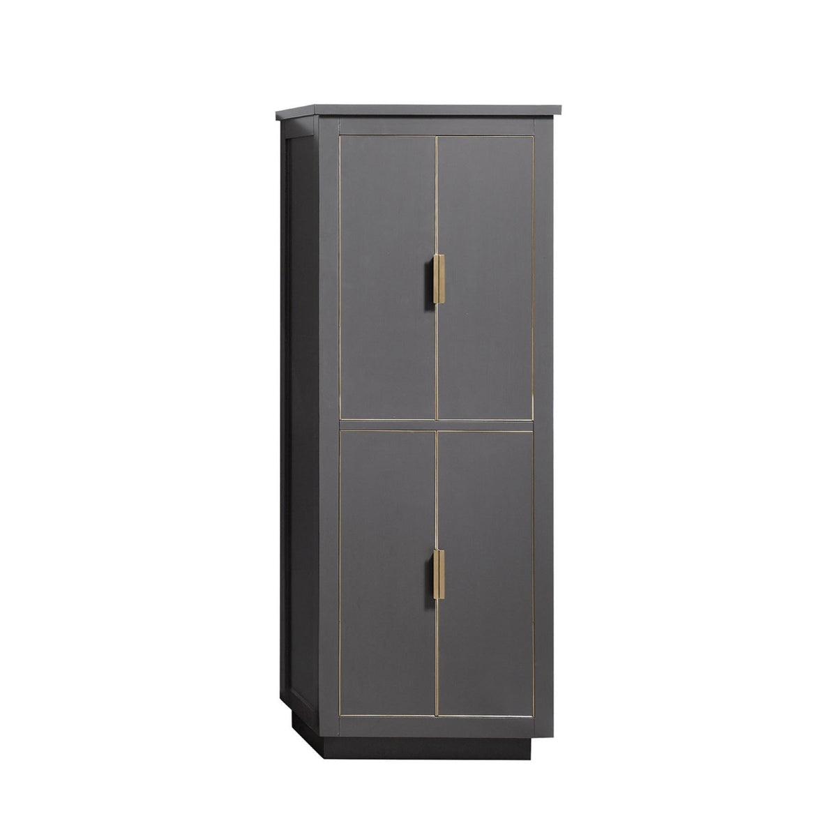 Avanity Allie/Austen 24-in W x 65-in H x 16-in D Twilight Gray Birch Freestanding Linen Cabinet