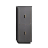 Avanity Allie/Austen 24-in W x 65-in H x 16-in D Twilight Gray Birch Freestanding Linen Cabinet