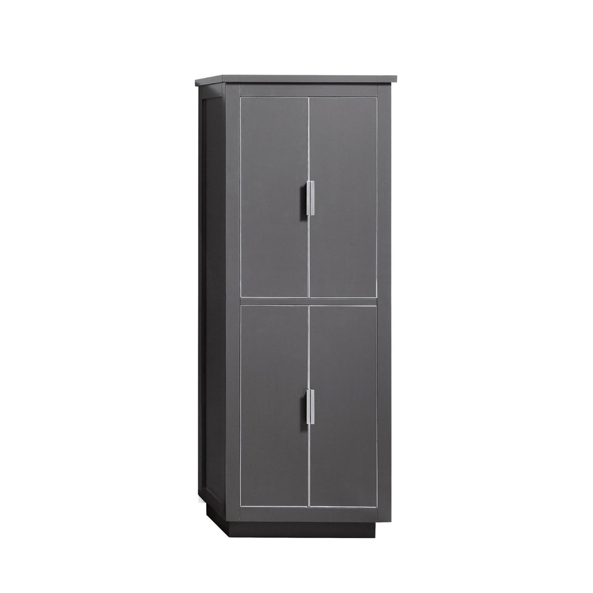 Avanity Allie/Austen 24-in W x 65-in H x 16-in D Twilight Gray Birch Freestanding Linen Cabinet