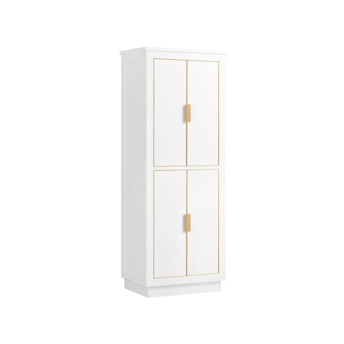 Avanity Allie/Austen 24-in W x 65-in H x 16-in D Twilight Gray Birch Freestanding Linen Cabinet