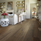 Shaw Oak Rustic hardwood flooring — installed room view