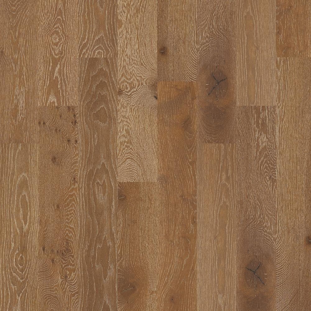 Shaw Oak Praline hardwood flooring — primary plank view