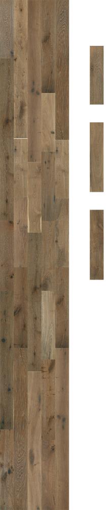 Shaw Oak Sorrel hardwood flooring — carton and plank detail