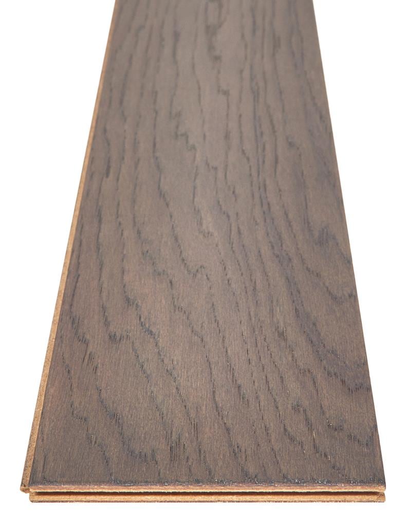 Shaw Hickory Sumac hardwood flooring — carton and plank detail