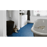 Forbo Flooring Systems Marmoleum Cinch Loc Seal Blue 10-mm T x 12-in W x 36-in L Waterproof Tile Look Laminate Flooring (20.34-sq ft / Carton)