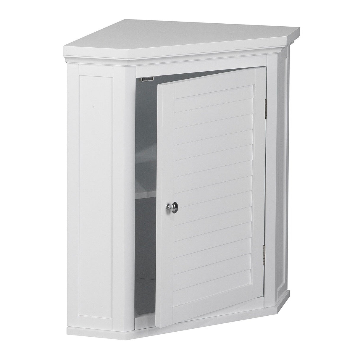 Teamson Home Glancy 22.5-in x 24-in x 15-in White Bathroom Wall Cabinet