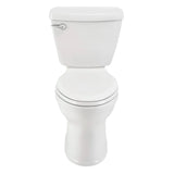 American Standard Champion 4 White WaterSense Elongated Chair-Height 2‑Piece Toilet, 12-in Rough-In (2793128NTS.020)