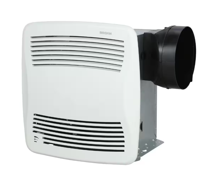 QT Series Very Quiet 110 CFM Ceiling Bathroom Exhaust Fan with Humidity Sensing, ENERGY STAR