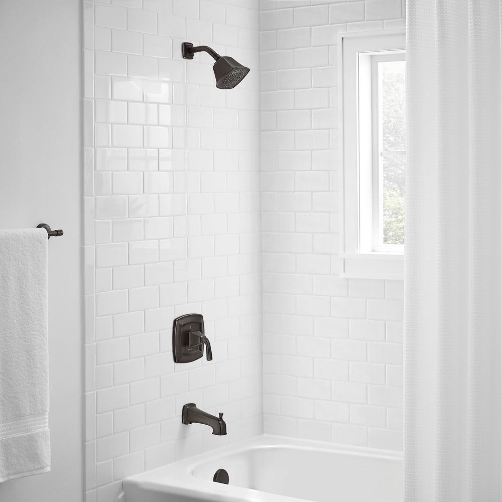 Mason Single-Handle 1-Spray Tub and Shower Faucet in Bronze - Super Arbor