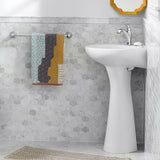 American Standard Cornice Pedestal Leg in White, Vitreous China