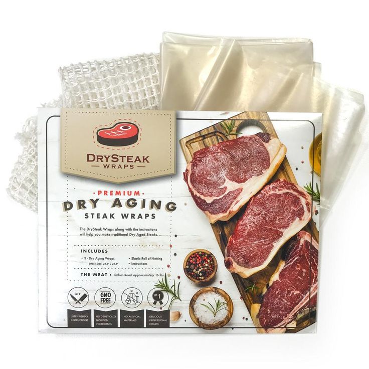 DrySteak Wraps for Dry Aging Meat at Home