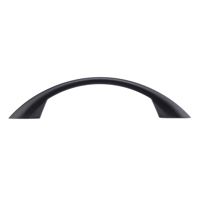 Richelieu Charleston 3-3/4-in (96mm) Center to Center Matte Black Arch Handle Drawer Pull
