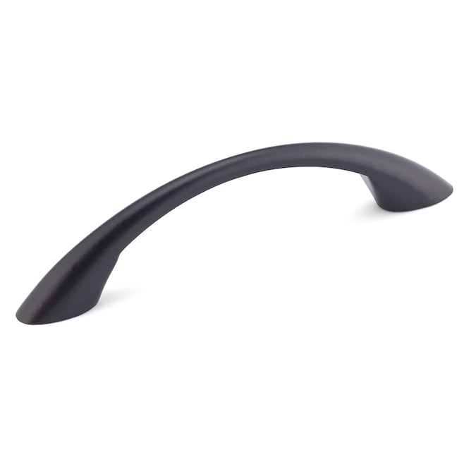 Richelieu Charleston 3-3/4-in (96mm) Center to Center Matte Black Arch Handle Drawer Pull