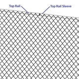 Blue Hawk Accessory Uncoated Metal For Chain-link Fence