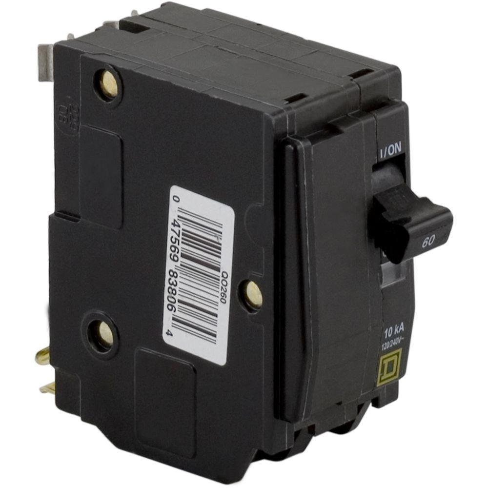 QO 60 Amp 2-Pole Circuit Breaker - Super Arbor