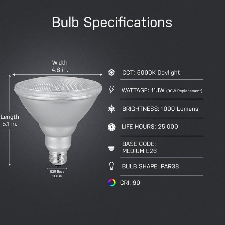 Feit Electric 90-Watt Equivalent PAR38 Dimmable CEC Title 20 LED ENERGY STAR 90+ CRI Flood Light Bulb Daylight (2-Pack)