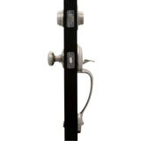 Plymouth Satin Nickel Double Cylinder Deadbolt with Plymouth Knob Door Handleset - Super Arbor