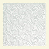 Fasade 2-ft x 2-ft Cyclone Matte White PVC Surface-mount Ceiling Tile (5-Pack, 20-sq ft / Case)