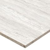 Satori Excite Ivory 12-in x 24-in Polished Porcelain Stone Look Floor and Wall Tile (1.93-sq. ft/ Piece)