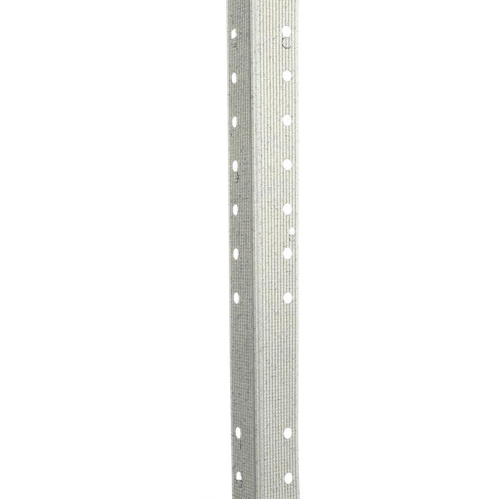 1-1/4 in. x 9 ft. Galvanized Steel Drywall Corner Bead - Super Arbor